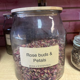 Rose Buds and Petals